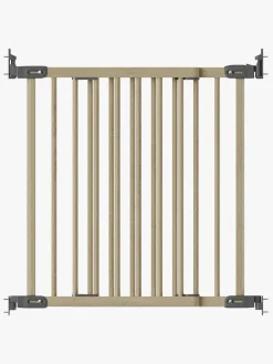 BabyDan Sikkerhed*Flexi Fit Skruegitter, Wood Deluxe Brun