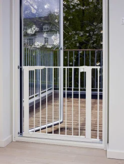 BabyDan Sikkerhed*Forlænger Sikkerhedsgitter Extend-A-Gate 7 cm 2 pak, Sort