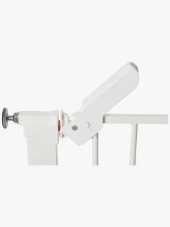 BabyDan Sikkerhed></noscript>Premier Sikkerhedsgitter + Forlænger, Hvid