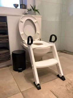 BabyDan Toilet Trainer, White/Black
