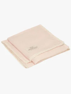 Børn BabyMatex Interiør>Babytæppe i Hør 75 x 100 cm, Lyserødt