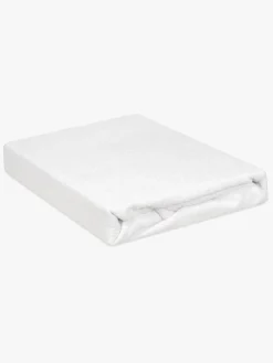 Børn BabyMatex Sengetøj>Classic Frotté Stræklagen til Juniorseng 70x140 cm, Lysegrå