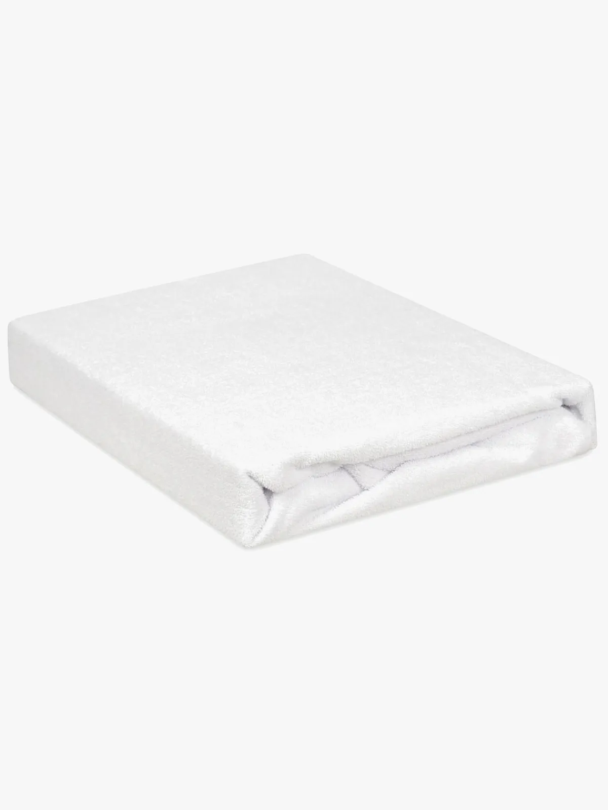 BabyMatex Sengetøj*Classic Frotté Stræklagen til Juniorseng 70x140 cm, Hvid