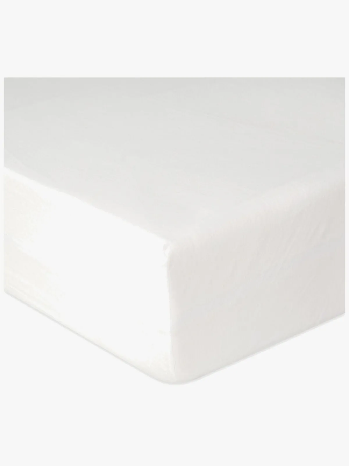 Børn BabyMatex Sengetøj>Cotton Stræklagen til Tremmeseng 60 x 120 cm, Hvid