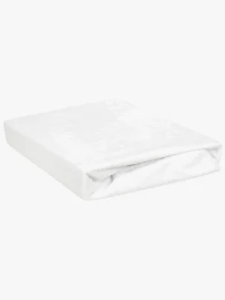 Børn BabyMatex Sengetøj>Frotte Vandtæt Stræklagen til Tremmeseng 40 x 90 cm, Lysegrå