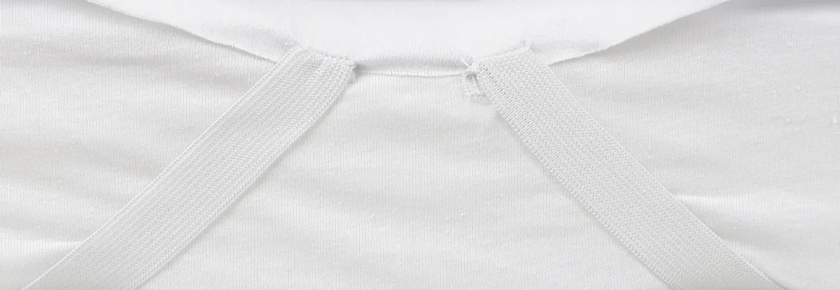 Børn BabyMatex Hygienic Jersey Rullemadras til Juniorseng 80x160 cm Åndbar og Vandtæt, Hvid