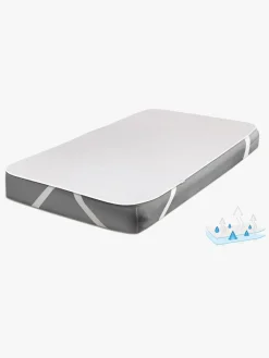 Børn BabyMatex Sengetøj></noscript>Hygienic Jersey Rullemadras til Juniorseng 70x140 cm Åndbar og Vandtæt, Hvid