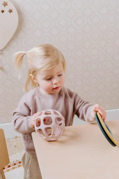 BabysOnly Babylegetøj>Baby's Only Aktivitetsbold, Old Pink