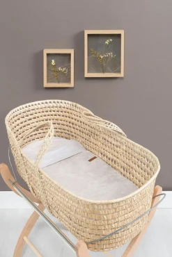 Børn BabysOnly Interiør></noscript>Baby's Only Baby Crib Tæppe Teddy Sense, Pebble Grey