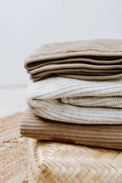 Børn BabysOnly Baby's Only Baby Crib Tæppe Teddy Sense, Clay