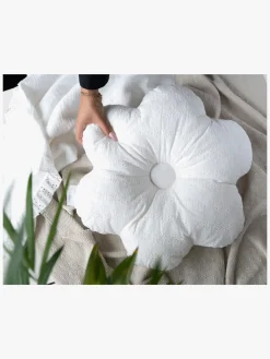 BabysOnly Interiør*Baby's Only CALM Pude Flower, White