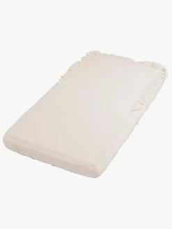 Børn BabysOnly Sengetøj>Baby's Only CALM Stræklagen 60x120, Warm Linen