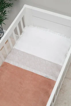 Børn BabysOnly Sengetøj></noscript>Baby's Only CALM Stræklagen 60x120, White