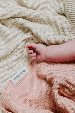 Børn BabysOnly Interiør>Baby's Only Cot Tæppe Grace, Warm Linen