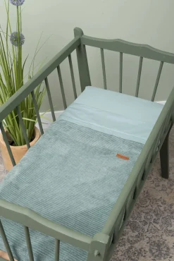 BabysOnly Interiør*Baby's Only Cot Tæppe Sense, Sea Green Grøn
