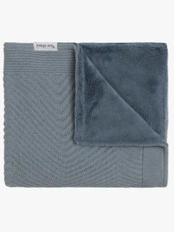 Børn BabysOnly Interiør>Baby's Only Cot Tæppe Teddy Grace, Nordic Blue