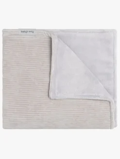 Børn BabysOnly Interiør>Baby's Only Cot Tæppe Teddy Sense, Pebble Grey