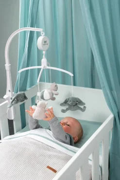 Børn BabysOnly Interiør></noscript>Baby's Only Cot Tæppe Teddy Sense, Pebble Grey