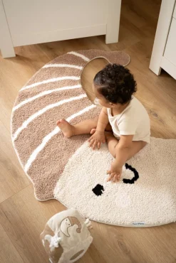 BabysOnly Gulvtæpper*Baby's Only Gulvtæppe 90x109, 90x109, Star Heaven Brun/Beige