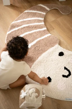 BabysOnly Gulvtæpper*Baby's Only Gulvtæppe 90x109, 90x109, Star Heaven Brun/Beige