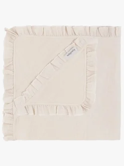 Børn BabysOnly Interiør>Baby's Only Hooded Baby Tæppe Calm, Warm Linen