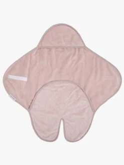 Børn BabysOnly Interiør>Baby's Only Hooded Baby Tæppe med Fødder Cozy, Old Pink