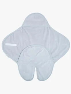 Børn BabysOnly Interiør>Baby's Only Hooded Baby Tæppe med Fødder Cozy, Misty Blue