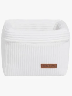 Børn BabysOnly Opbevaring>Baby's Only Kurv Sense, White