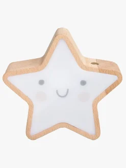 BabysOnly Lamper & Belysning*Baby's Only Natlampe, Star Wonder Brun