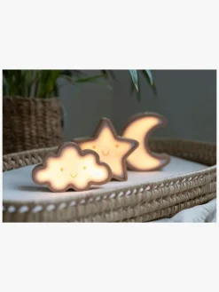 BabysOnly Lamper & Belysning*Baby's Only Natlampe, Star Wonder Brun