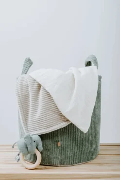 BabysOnly Opbevaring*Baby's Only Opbevaringskurv Sense 38cm, Sea Green Grøn