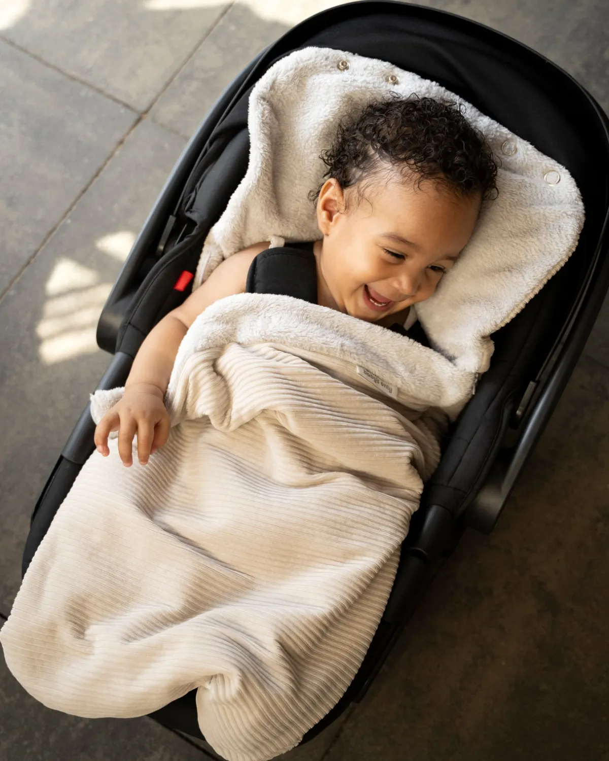 BabysOnly Baby's Only Sense Kørepose til Autostol, Pebble Grey