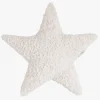 BabysOnly Interiør*Baby's Only Star Snow Pude, Wool White