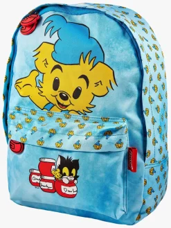 Børn Bamse Verdens Stærkeste Bjørn Happy Friends Rygsæk 13L, Blå