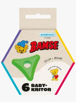 Bamse Kreativt Legetøj>Verdens Stærkeste Bjørn Baby Farvekridt 6-pack