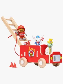 Bamse Legetøjsbiler & -Fartøjer*Verdens Stærkeste Bjørn Brandbil, Rød