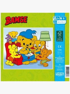 Bamse Spil & Puslespil*Verdens Stærkeste Bjørn Puslespil Læsning 9 Brikker