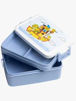 Bamse Spisetid*Verdens Stærkeste Bjørn Madkasse, Viktoria Blå/Hvid/Flerfarvet