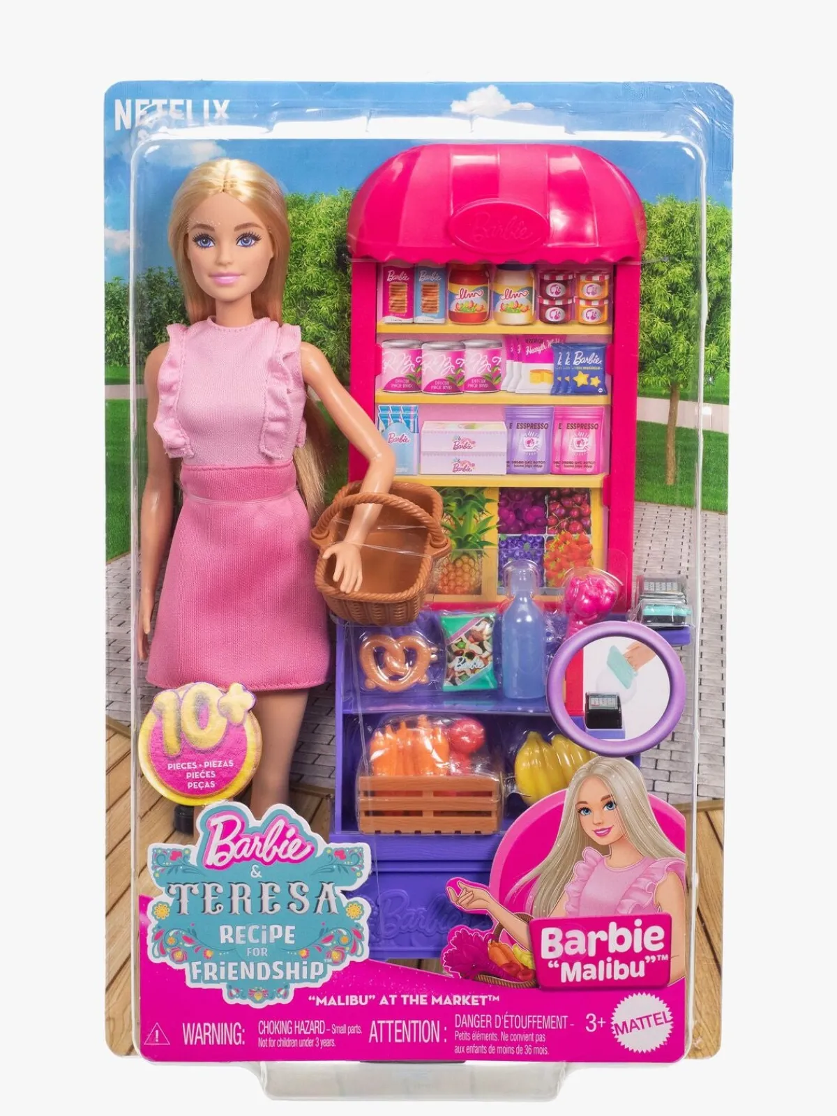 Barbie & Teresa Recipe for Friendship Legesæt med Dukke Marked