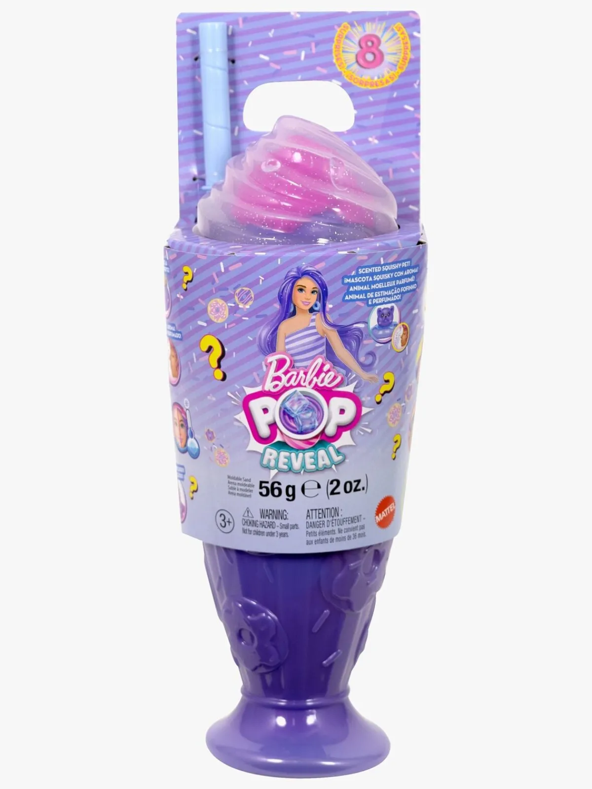 Barbie Pop Reveal Dukke Treats Series, Lilla