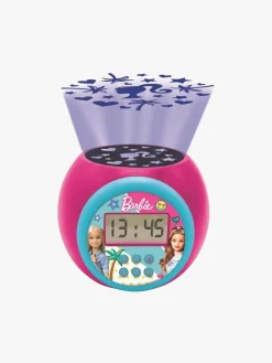 Børn Barbie Interiør>Projector Vækkeur