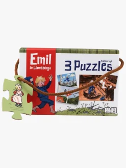 BarboToys Spil & Puslespil*Barbo Toys Emil Fra Lønneberg Puslespil 3-i-1