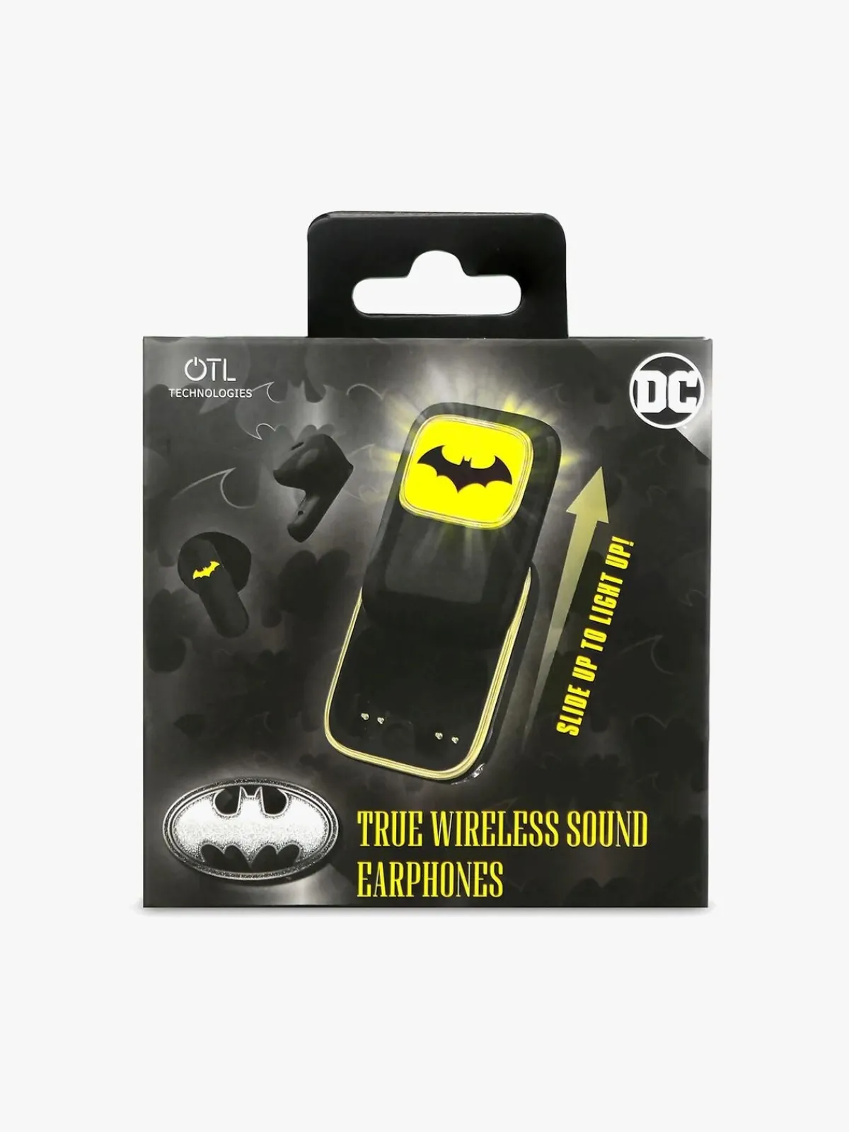 OTLTechnologies Elektronik & Media*Batman Høretelefoner In-Ear TWS med LED Blå