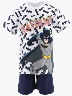 Batman Nattøj*Pyjamas, Hvid Hvid/Flerfarvet