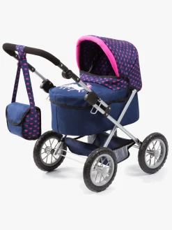 BayerDesign Dukker & Bamser*Bayer Design Trendy Dukkevogn Enhjørning, Blå Blå/Lyserød