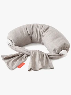 bbhugme Amning*Ammepude Betræk, Grey Melange Grå