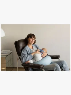 bbhugme Amning*Ammepude, Blue Melange Blå