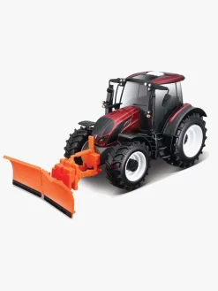 Bburago Legetøjsbiler & -Fartøjer>1:32 Valtra Farm Traktor N174 med Sneplov