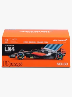 Bburago Legetøjsbiler & -Fartøjer>McLaren MCL60 F1 Racerbil 2023 Norris 1:43