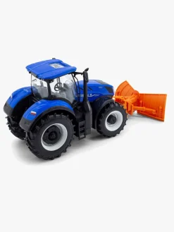 Bburago Legetøjsbiler & -Fartøjer*New Holland T7.315 Traktor med Sneplov 1:32